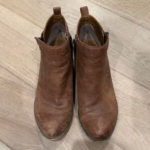Lucky Brand Tan Leather Boots